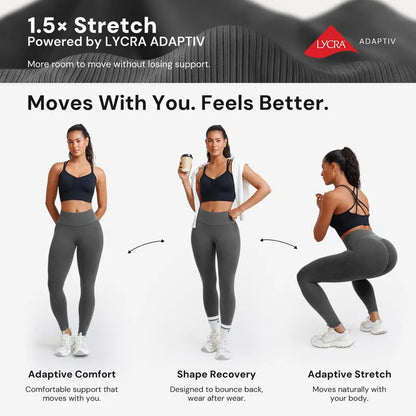 Brxl【Discount for Live】Women'S Seamless Lycra High-Waisted Yoga Leggings, Tummy Control, Butt Lifting Activewear Finds for Breathable Workout Comfort (Live Stream Discount Available)