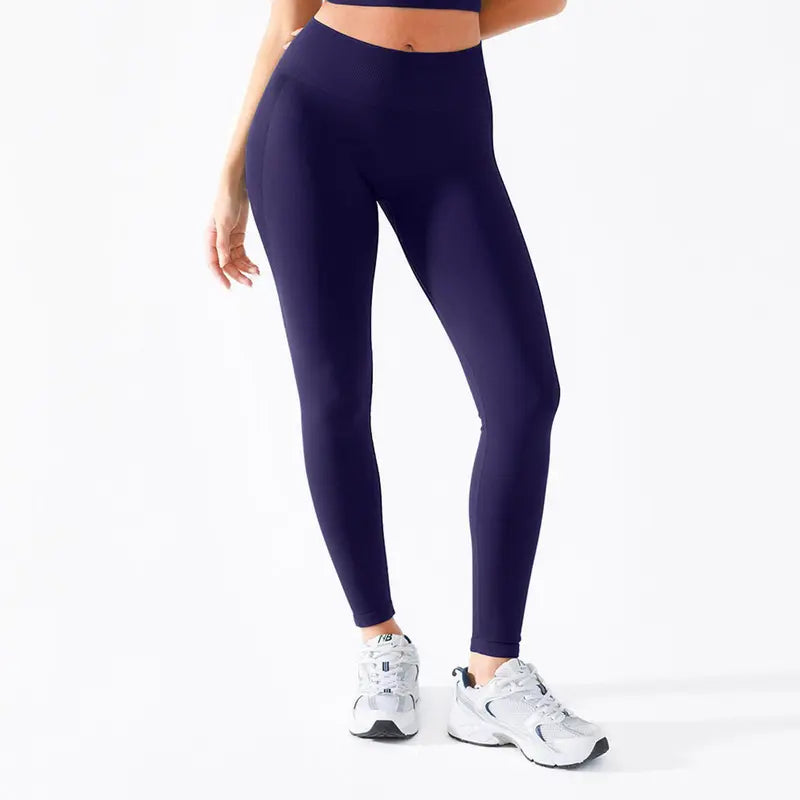 Brxl【Discount for Live】Women'S Seamless Lycra High-Waisted Yoga Leggings, Tummy Control, Butt Lifting Activewear Finds for Breathable Workout Comfort (Live Stream Discount Available)