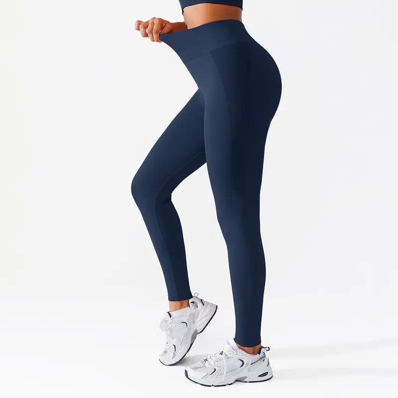 Brxl【Discount for Live】Women'S Seamless Lycra High-Waisted Yoga Leggings, Tummy Control, Butt Lifting Activewear Finds for Breathable Workout Comfort (Live Stream Discount Available)