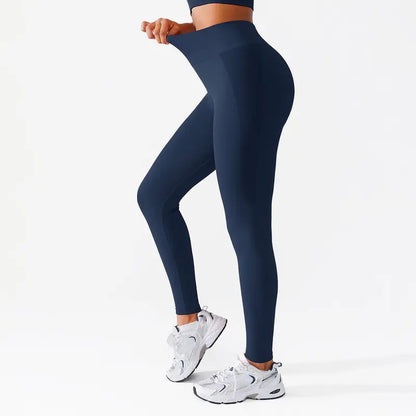 Brxl【Discount for Live】Women'S Seamless Lycra High-Waisted Yoga Leggings, Tummy Control, Butt Lifting Activewear Finds for Breathable Workout Comfort (Live Stream Discount Available)