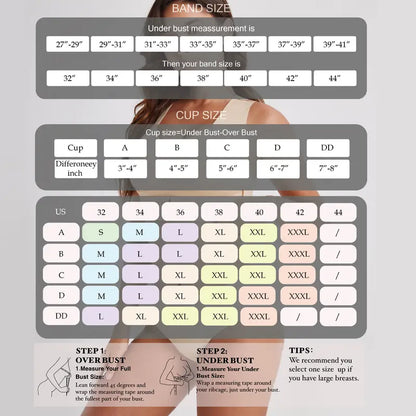 Ibrastar Posture Bra, Women’S Beige Wireless Bra, Soft Breathable Non-Removable Molded Cups, Yoga Fitness Sportswear for Gym and Daily Training, Summer Vibes Bra Soft Comfy Bra Seamless Shaping Bras Push up Bra Bras for Women Minimizer Bra Jelly Bra