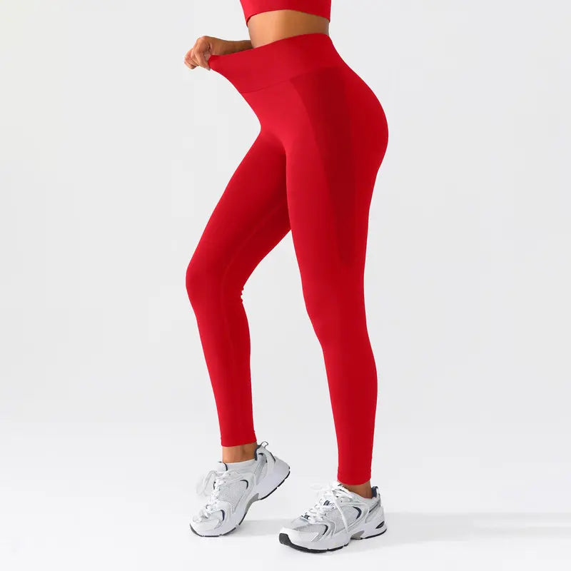 Brxl【Discount for Live】Women'S Seamless Lycra High-Waisted Yoga Leggings, Tummy Control, Butt Lifting Activewear Finds for Breathable Workout Comfort (Live Stream Discount Available)
