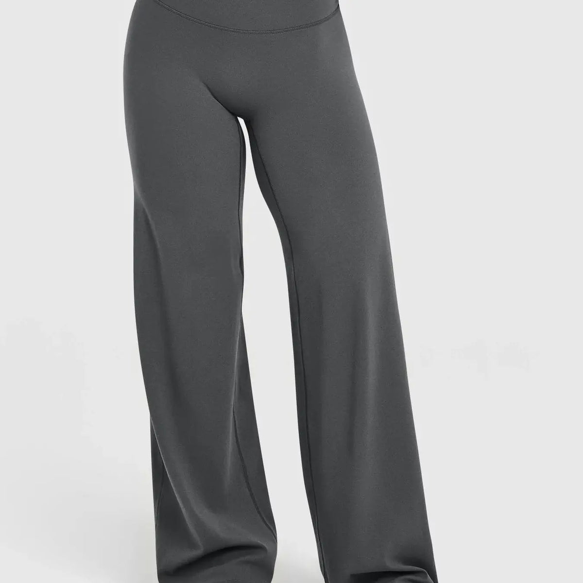 Women'S High Waisted Outdoor Running Pants, Versatile Comfortable Loose Wide-Leg Trousers for Yoga & Workout, Fashion Sportswear for All Seasons, Knitted Sports Pants, Casual Sports Bottoms, Casual Activewear Bottoms