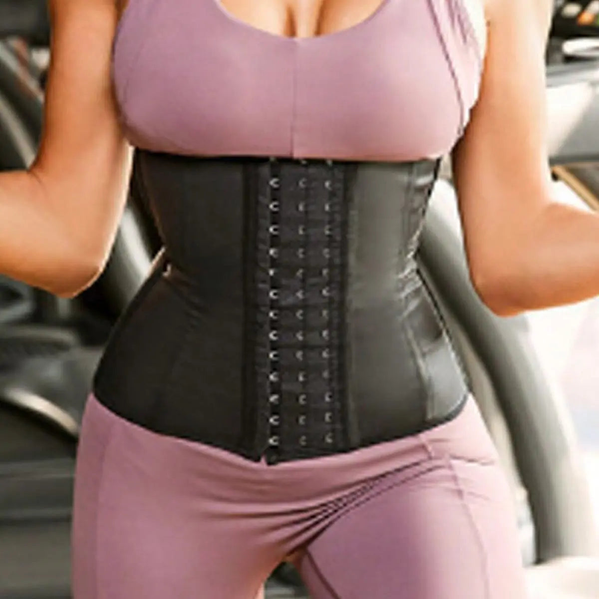 Adjustable 4-Breasted Sports Body Shaping Protective Gear and Fitness Shapewear for Women – High Elastic Compression Waist and Back Trainer Belt, Ideal for Daily Sports Activities